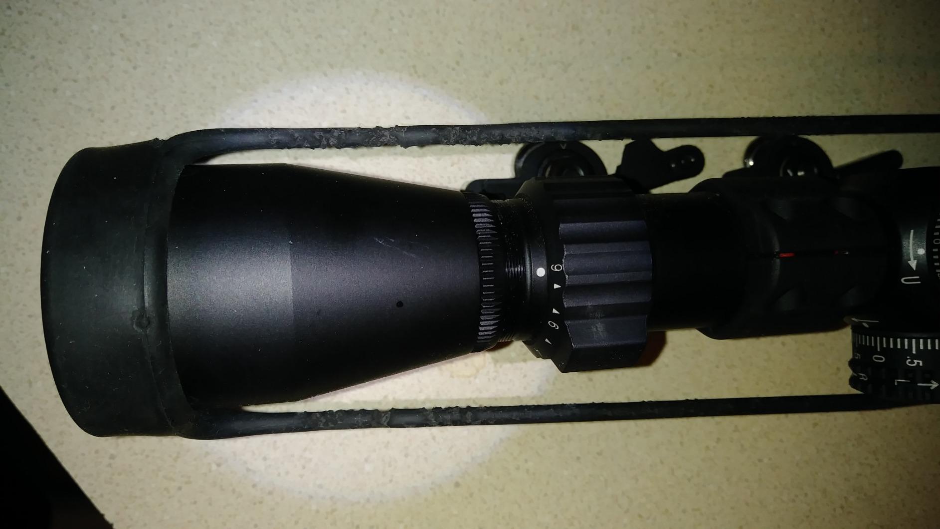 Timber Creek Outdoors Scope Cover - 28mm, 36mm, 40mm, 44mm, 50mm - Black customer photo 1