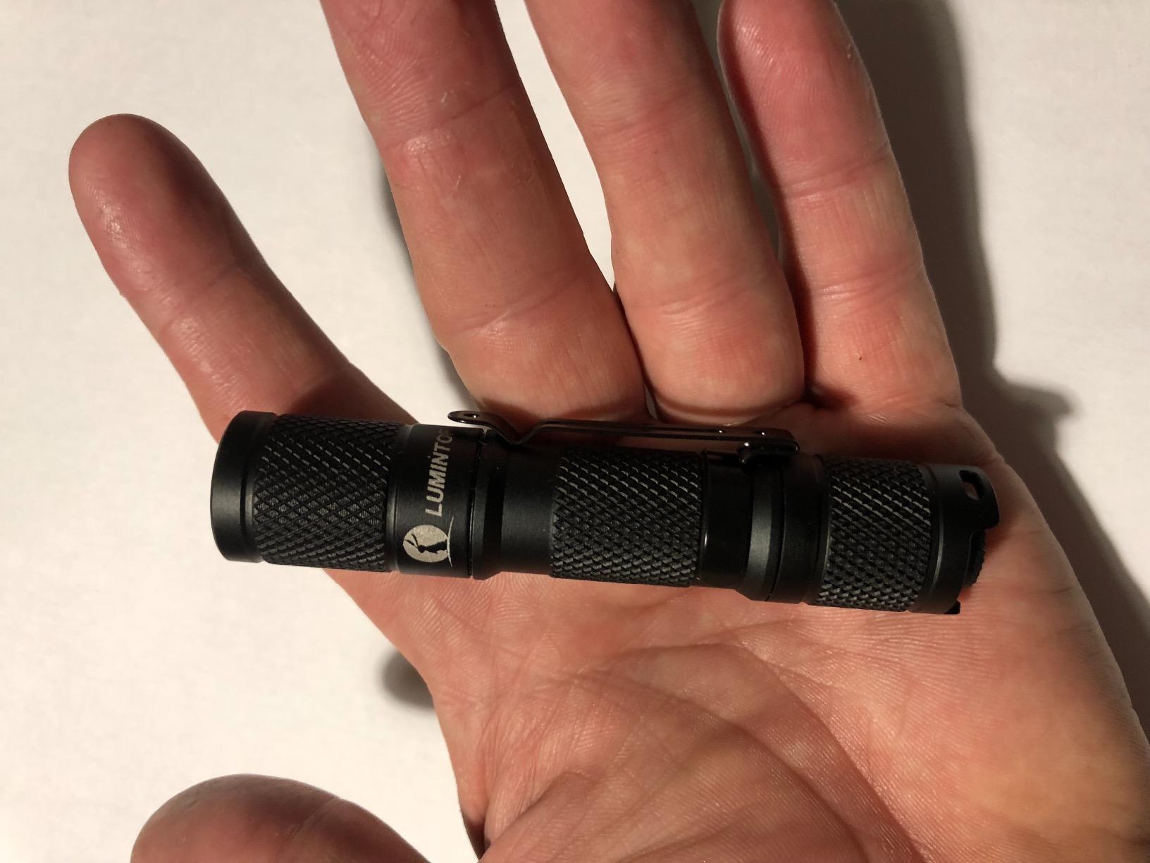 LUMINTOP Tool AA 3.0 EDC Flashlight, Pocket-Sized Keychain Light, Super Bright 900 Lumens, 5 Modes with Mode Memory, IP68 Waterproof LED Torch for Camping Hiking Emergency customer photo 2