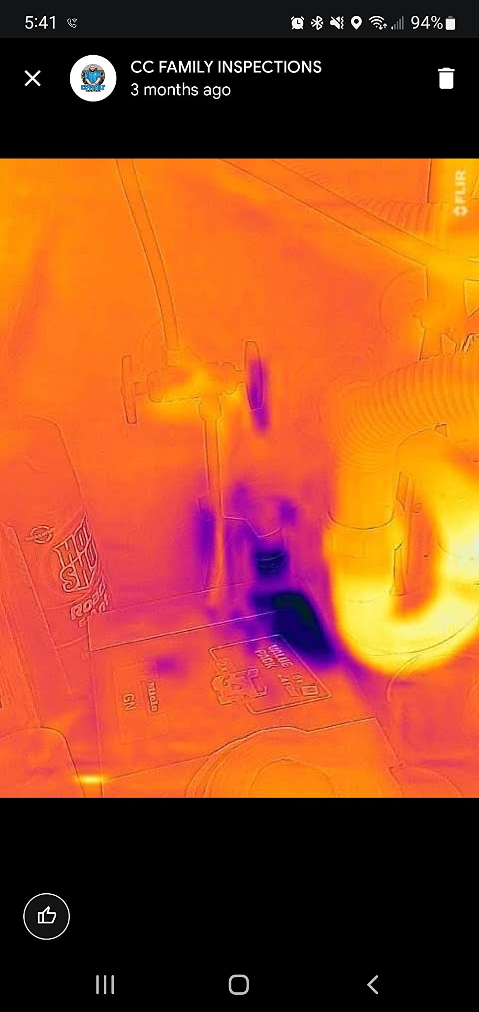 FLIR ONE Pro LT - High resolution Thermal Imaging Camera for iOS Smartphones (iPhone w/Lightning Port Only) customer photo 2