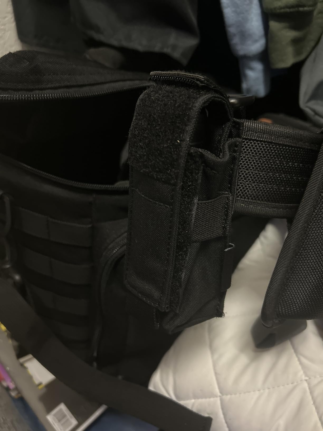 OneTigris Flashlight Holster Flashlight Holder Molle Flashlight Holster Tactical Flashlight Pouch Holder for Belt 1000D Cordura Nylon customer photo 1