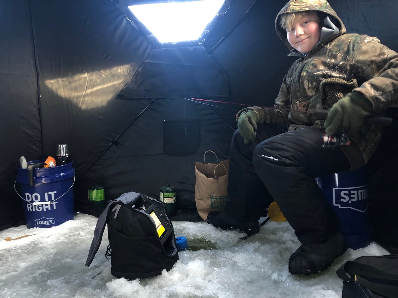 Garmin Small Ice Fishing Kit, 010-12462-10 customer photo 2