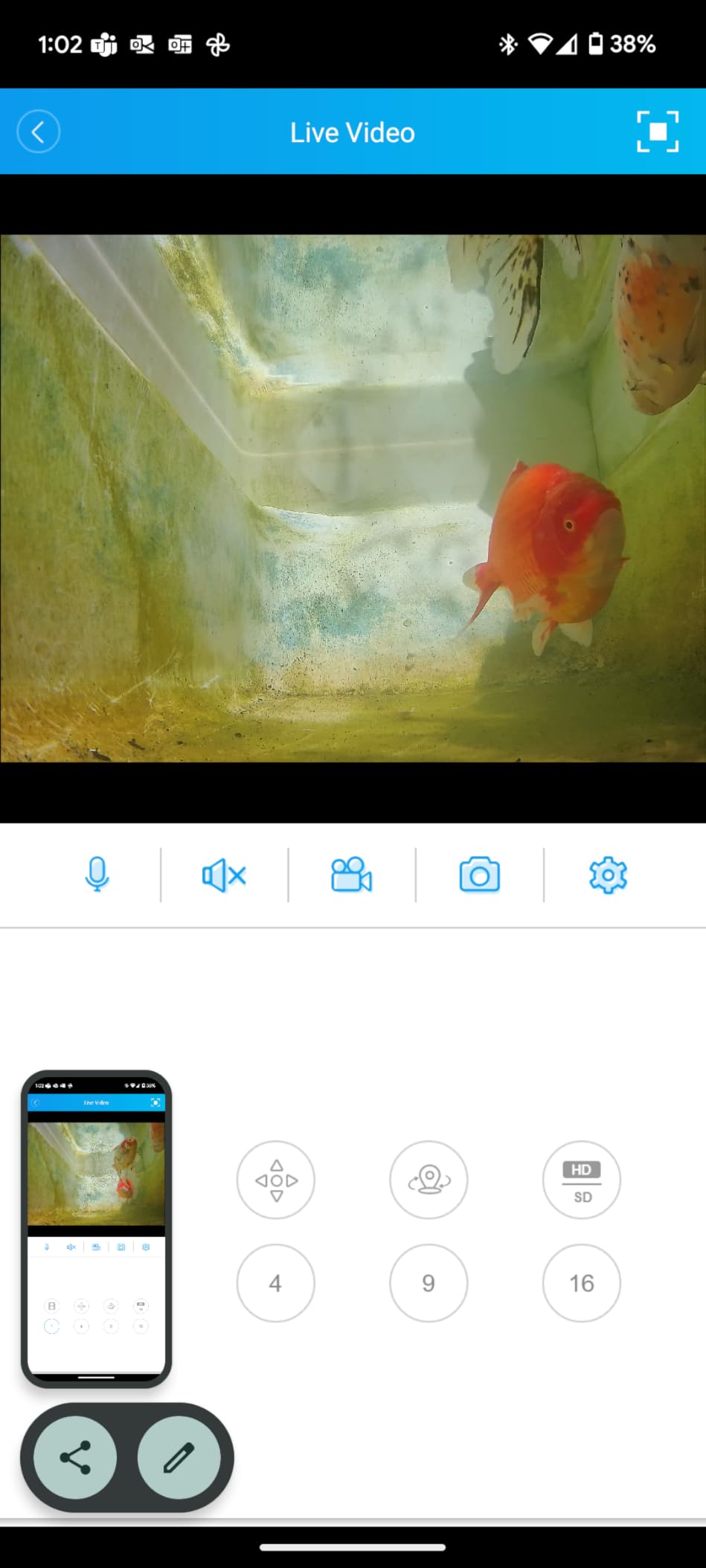 Barlus Underwater Cameras 304 Stainless Steel IP68 5MP 2592x1944 POE IP Camera 32Ft Cable Koi Pond Camera customer photo 2