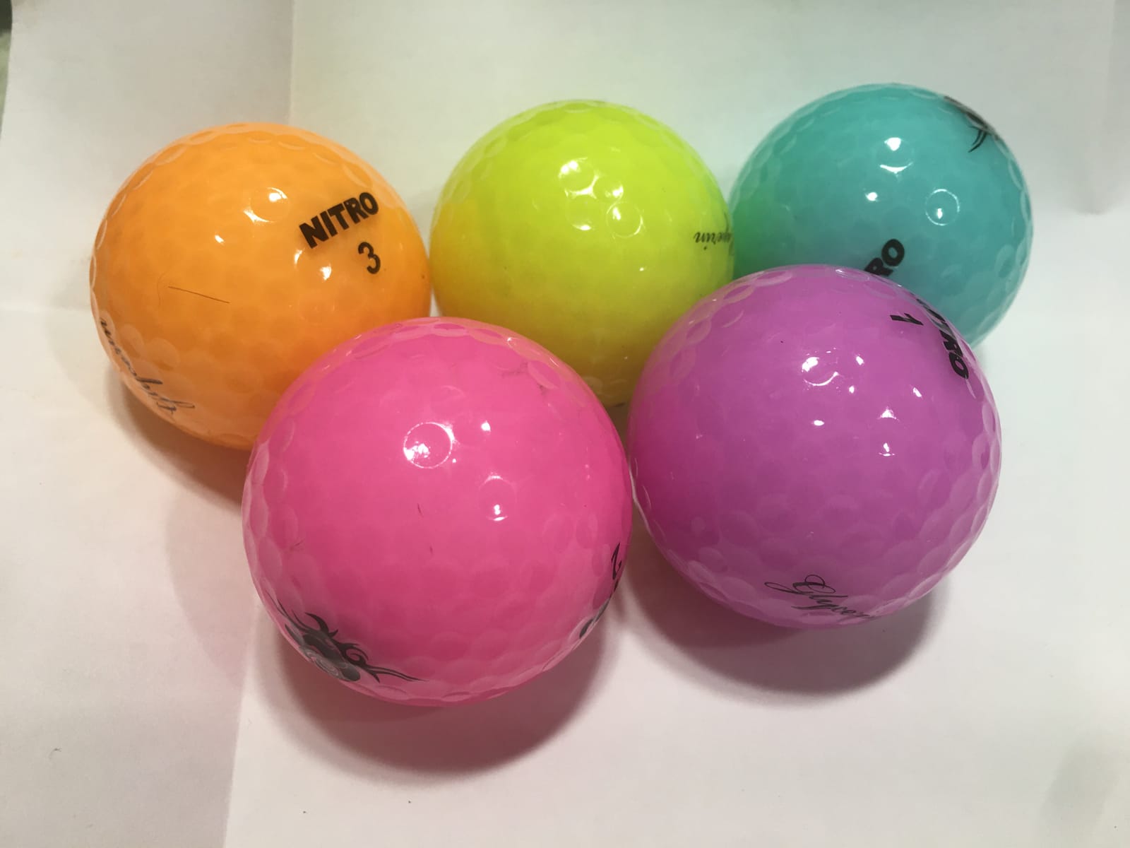 Nitro Golf Glycerin 15 Ball Pack Nitro Golf Balls customer photo 1