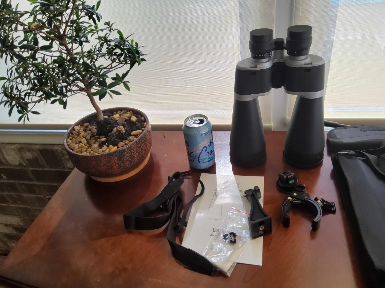 ESSLNB Astronomy Binoculars 13-39X70 Zoom Giant Binoculars with Tripod Adapter Phone Adapter and Case for Bird Watching Hunting and Stargazing (13-39X70) customer photo 2