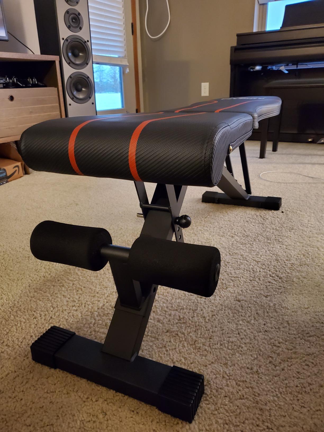 FLYBIRD Adjustable Weight Bench, Full Body Workout Bench for Home Gym customer photo 1