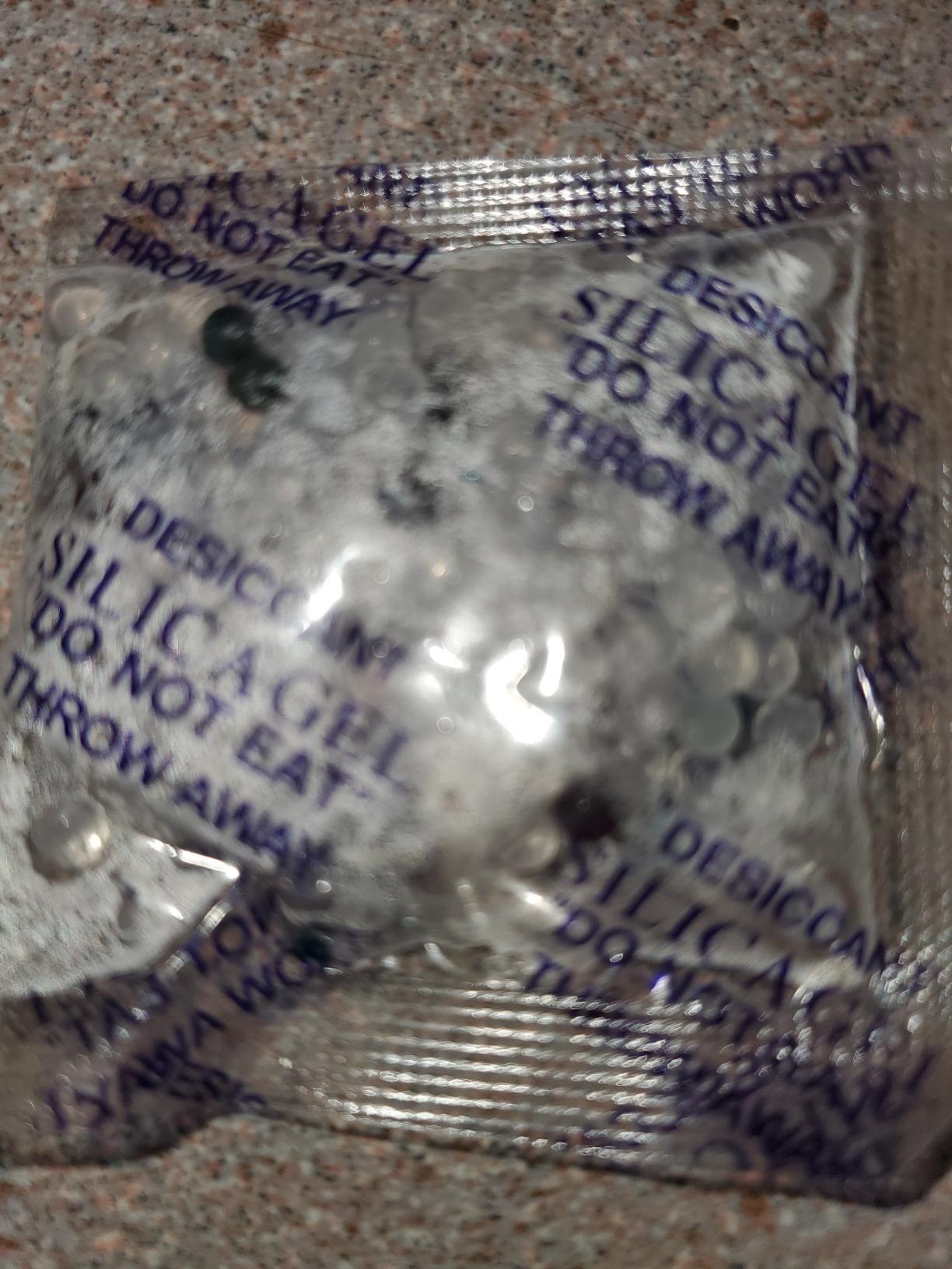 LotFancy Silica Gel Packets 50 Gram 15 Pack, Rechargeable Desiccant Packs customer photo 2