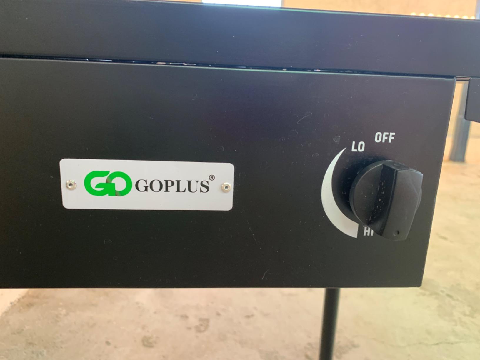 Goplus Outdoor Camping Stove, 3 Burner Propane Gas Cooker customer photo 1