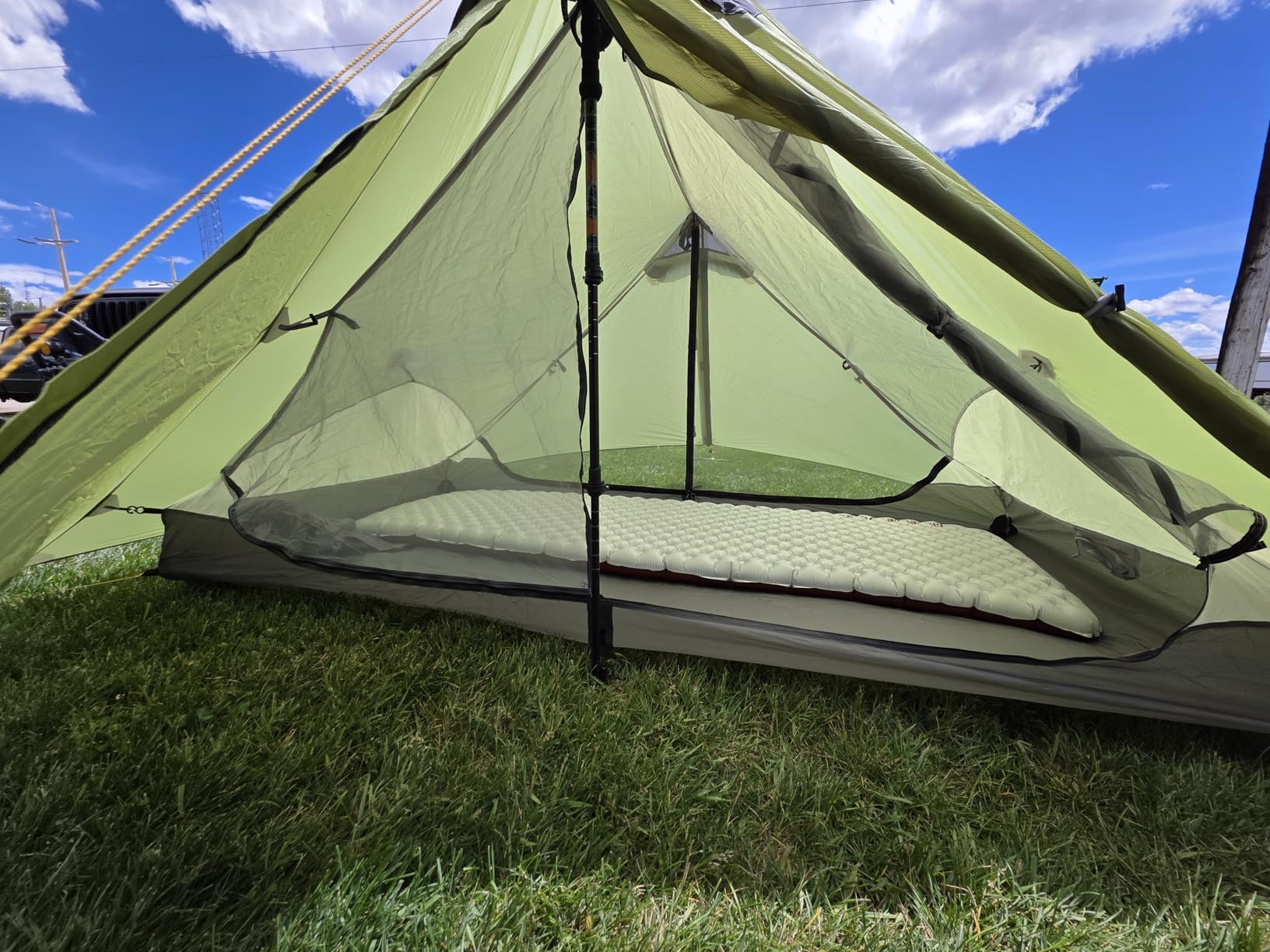 LANSHAN Ultralight Waterproof 1-2 Person Backpacking Tent customer photo 2