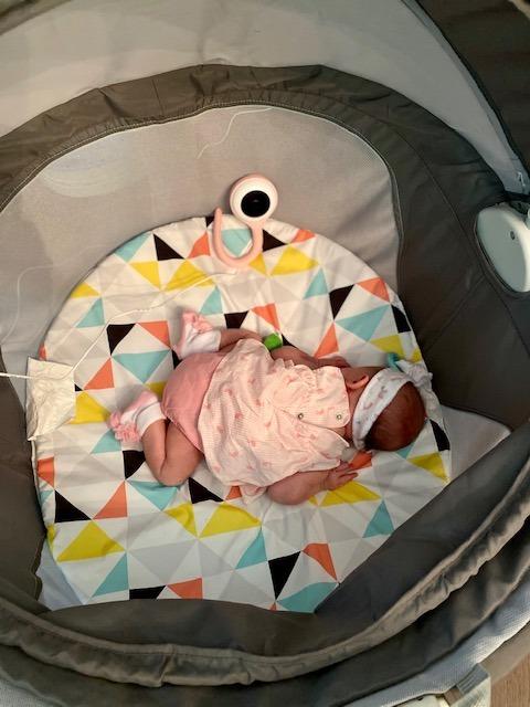 Lollipop Baby Monitor (Turquoise) - Full-Featured Smart Wi-Fi Camera of True Crying Detection with Extra in-App Plan of Breathing Monitoring/Sleep Tracking-Accessories Free/7 Days Trial Period customer photo 1