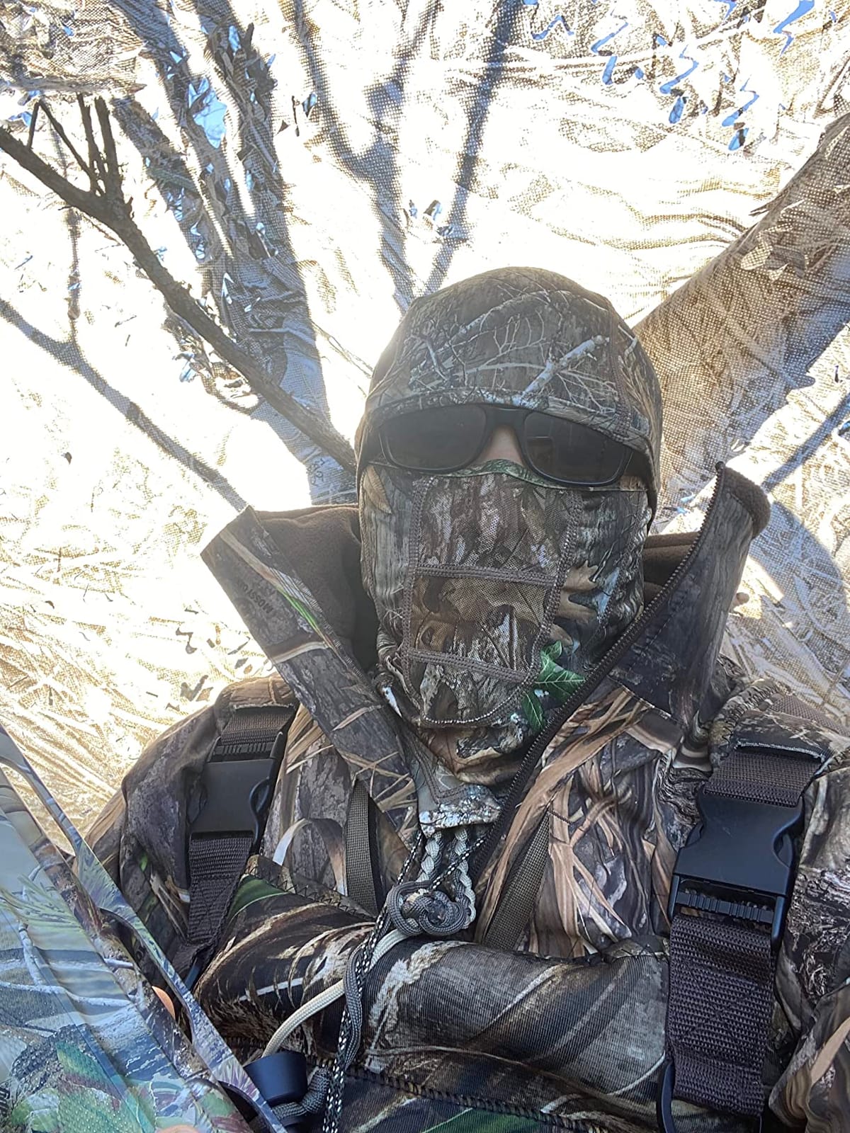 Allen Company Vanish Stretch Fit Camouflage Balaclava, Camo Hunting Face Cover customer photo 1