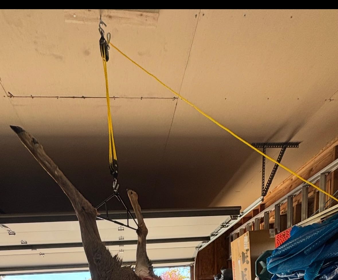 Highwild Game Hoist Gambrel & Deer Hanger Kit, 700 LB Deer Hoist customer photo 1