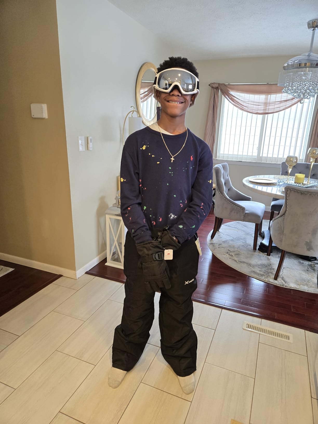 findway Ski Goggles OTG - Over Glasses Snow/Snowboard Goggles for Men, Women & Youth - 100% UV Protection customer photo 1