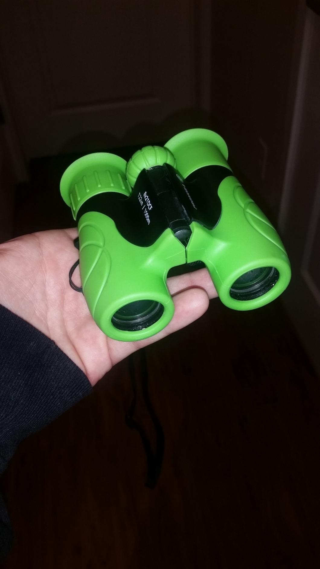 Binoculars for Kids - Perfect Toy for Little Boys and Girls - Extensive Set Incl. Magnifying Glass & Compass - Powerful Magnification 8X21 - 3 to 12 Year Old Kids for Toddler customer photo 1