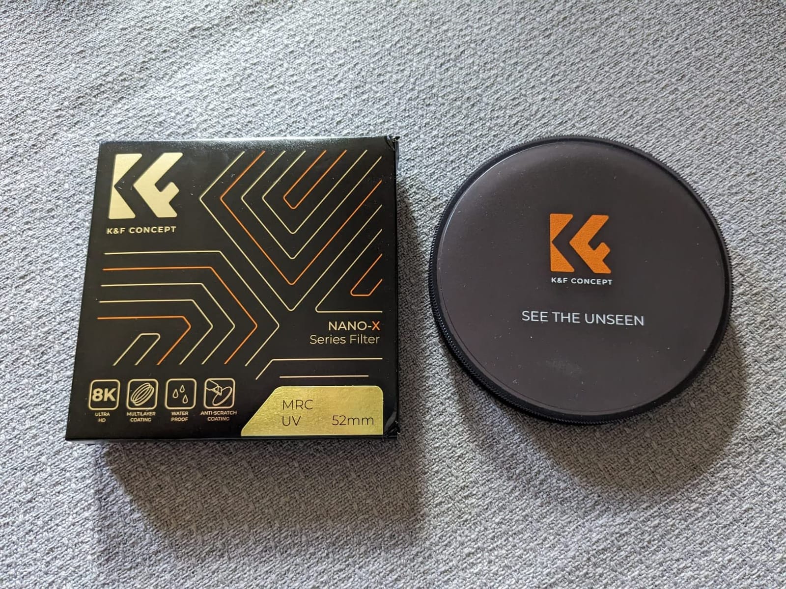 K&F CONCEPT 67mm MCUV Lens Protection Filter High Definition Optical Glass | 28 Multi-Layer Coatings Waterproof Scratch-Resistant Ultra Slim UV Filter for Camera Lens (Nano-X Series) FV702 customer photo 1