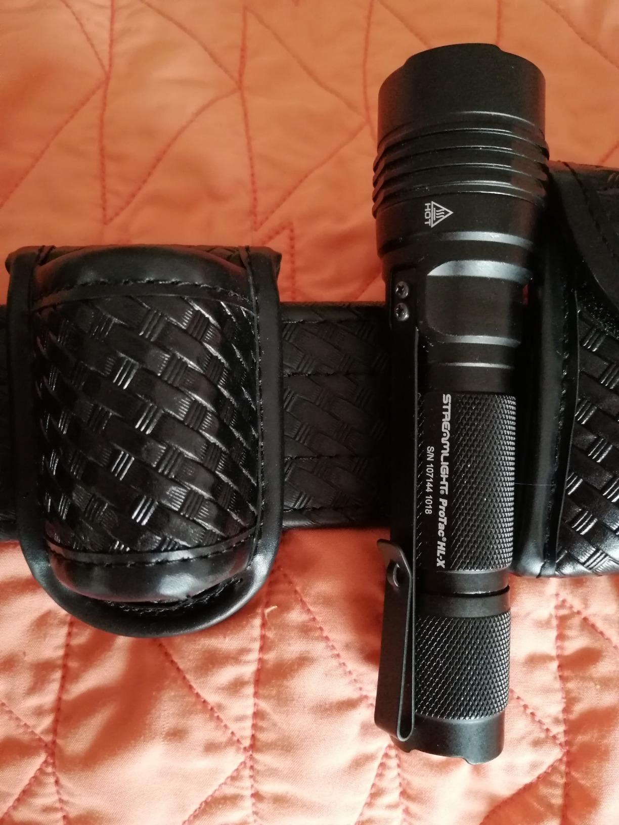 Flashlight Holder - Duty Belt Basketweave Flashlight customer photo 2