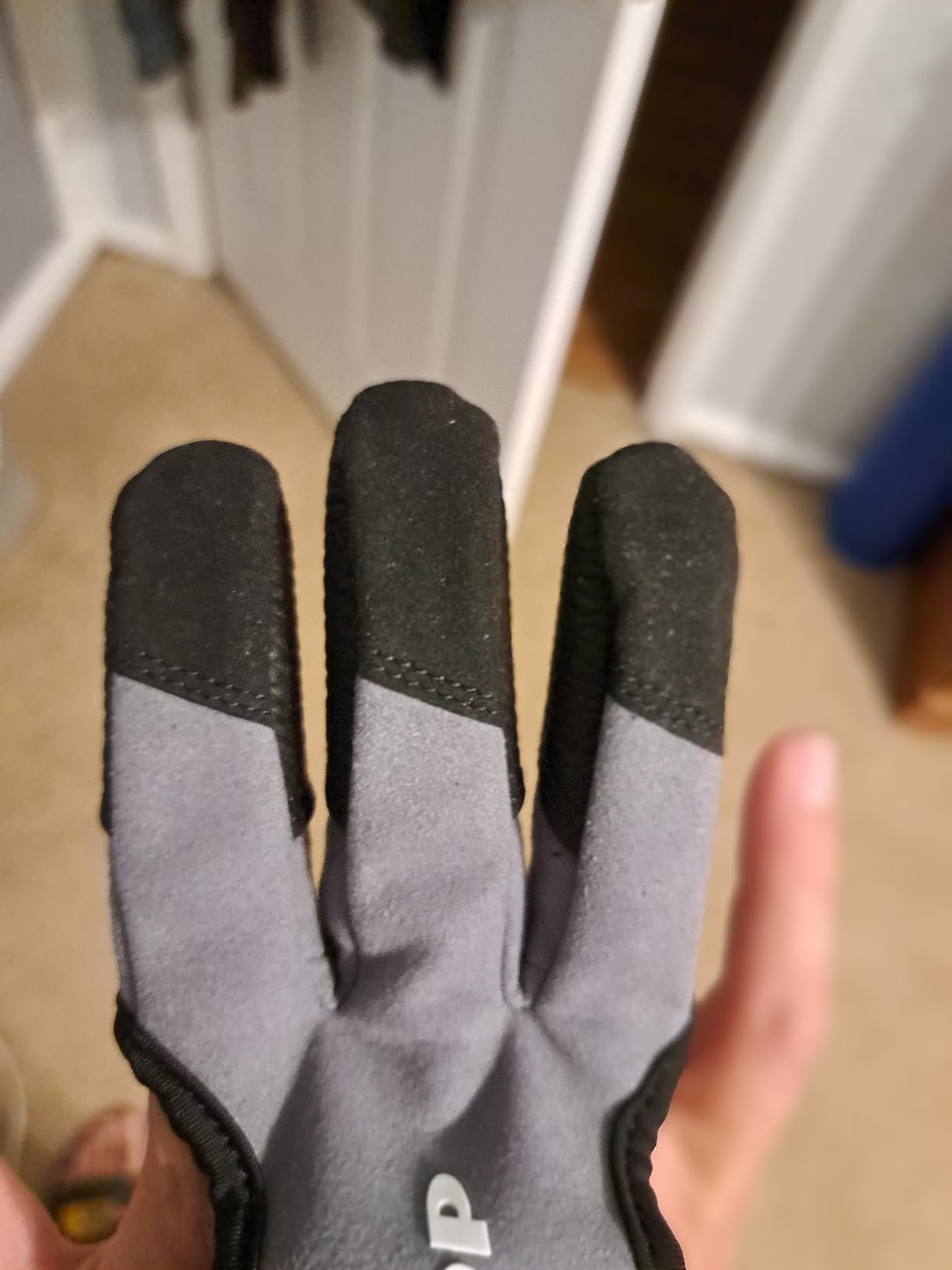 Seektop Archery Gloves Shooting Hunting Leather Three Finger Protector customer photo 1