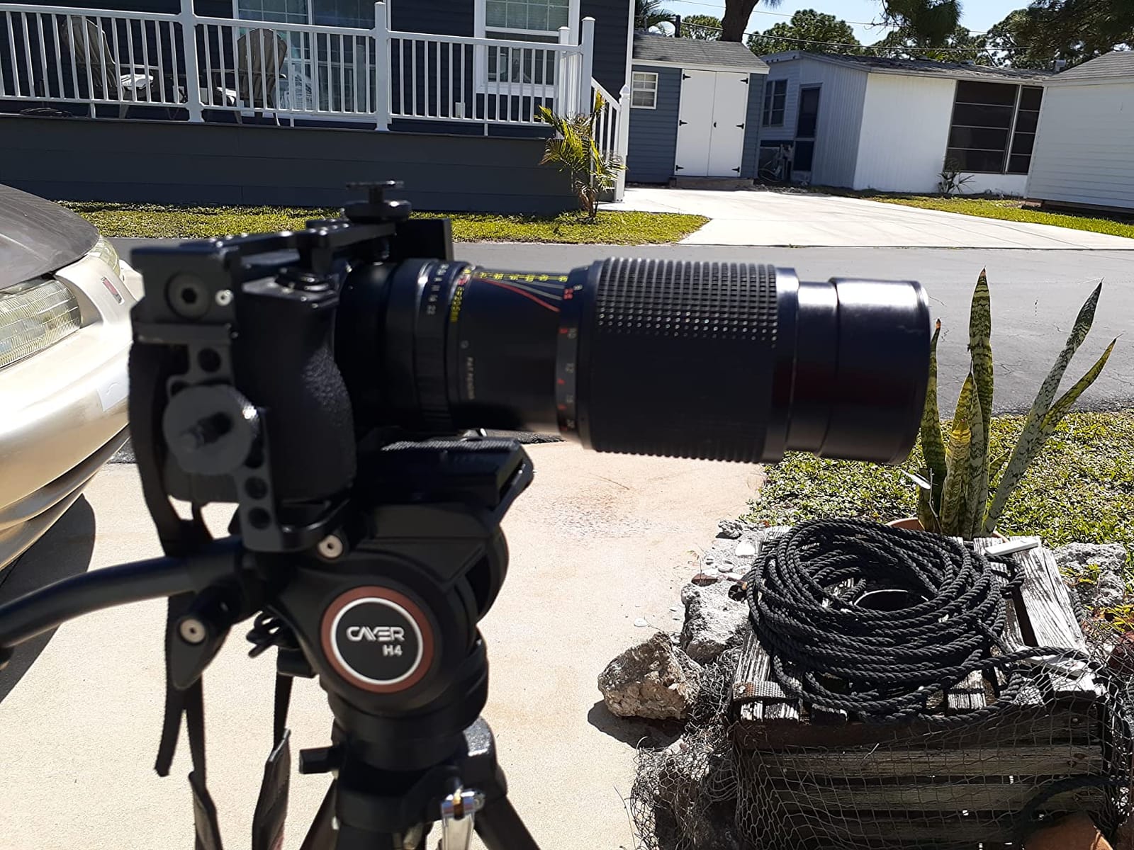 Cayer H8 Tripod Fluid Head, 60mm Base Video Head 13.2 Lb Load for Camera customer photo 2
