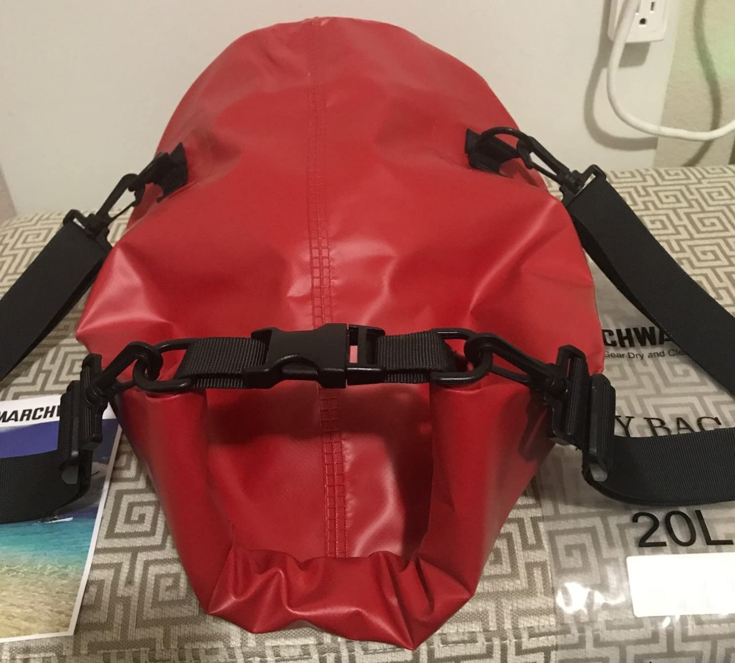 MARCHWAY Floating Waterproof Dry Bag Backpack, Roll Top, 5L/10L/20L/30L/40L customer photo 2