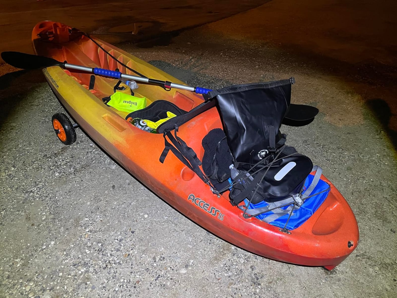 Unigear Floating Waterproof Dry Bag for Kayaking, 2L/5L/10L/20L/30L/40L customer photo 1