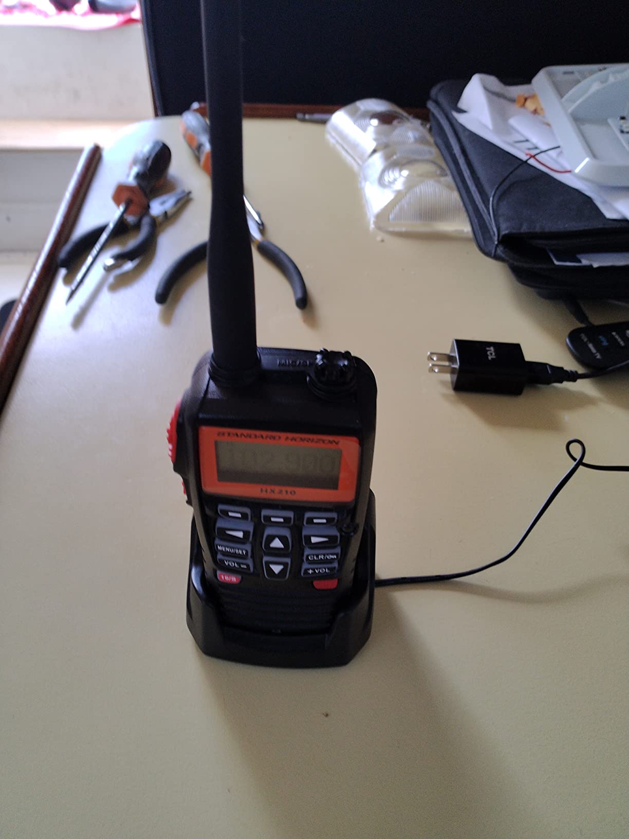Standard Horizon HX210 6W Floating Handheld Marine VHF Transceiver customer photo 2