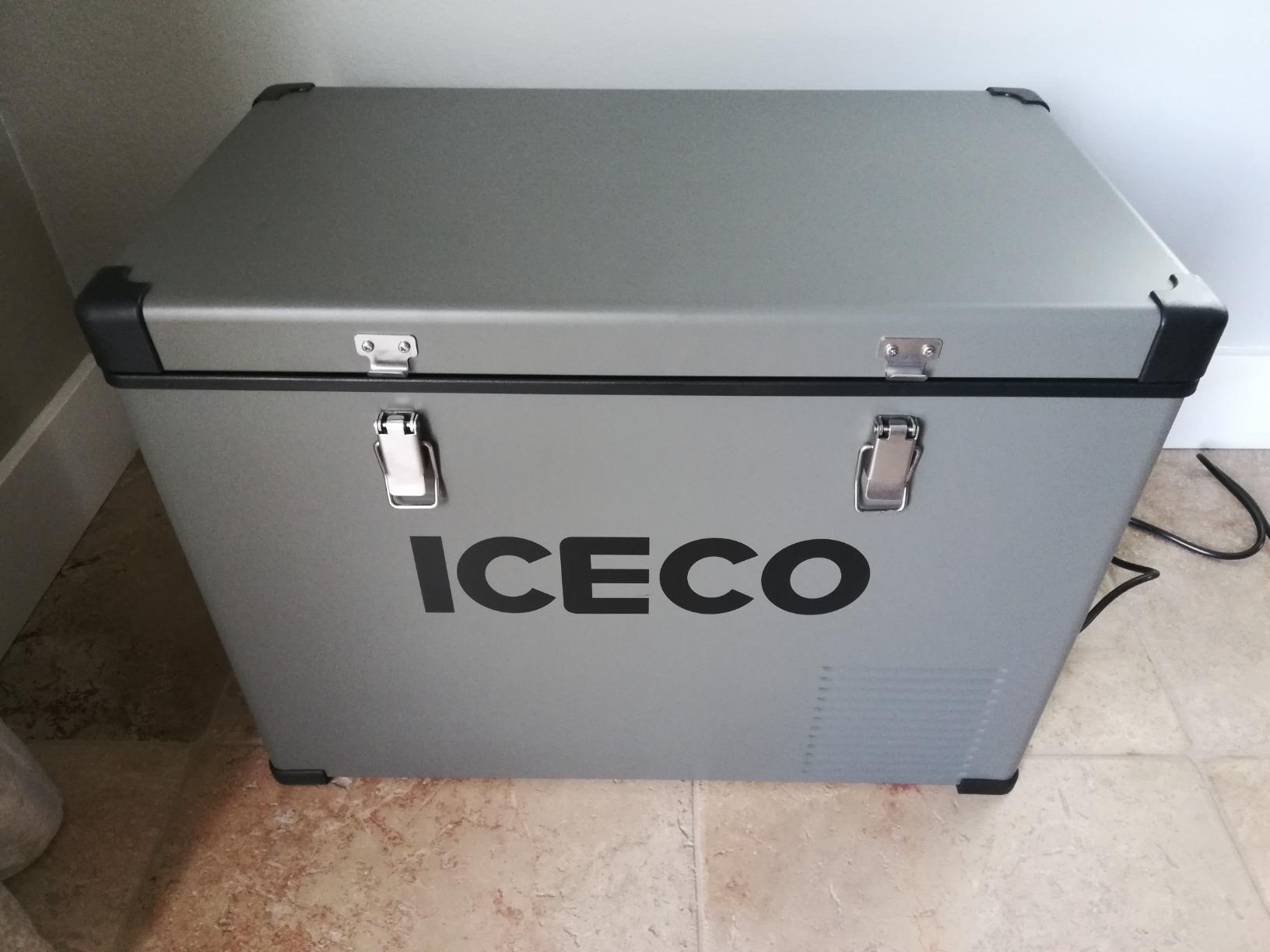 ICECO VL45 Portable Refrigerator with SECOP Compressor, 45Liters Platinum Compact Refrigerator, DC 12/24V, AC 110-240V, 0℉ to 50℉, Home & Car Use (without Insulated Cover) customer photo 2