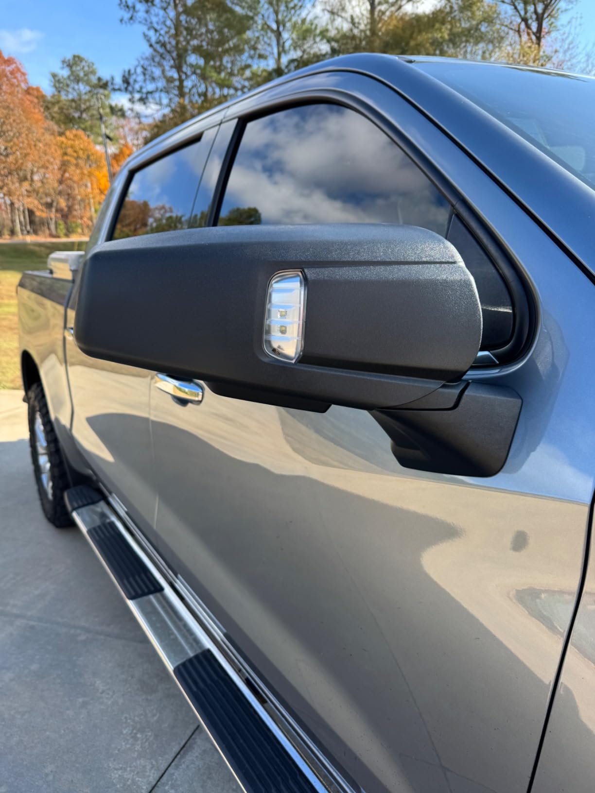 K SOURCE Snap & Zap 80930 Custom Fit Towing Mirror for 2019-2024 Silverado 1500, Sierra 1500, Patented customer photo 1