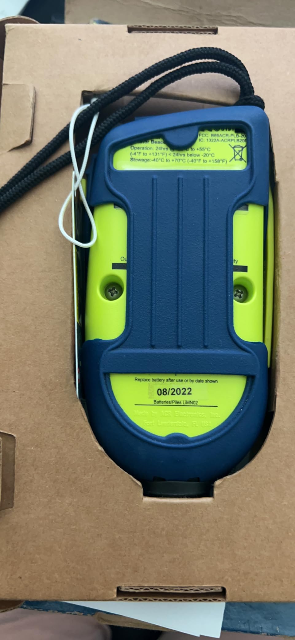 ACR ResQLink 400 PLB - Satellite SOS GPS Personal Locator Beacon - 2921 customer photo 2
