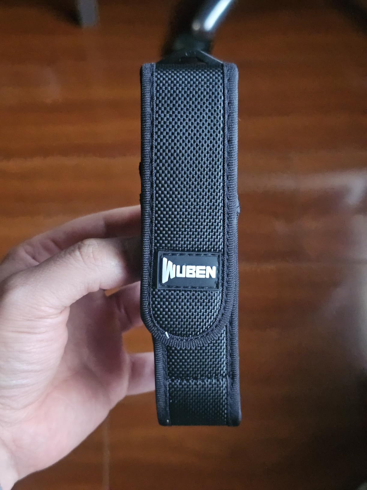 WUBEN Flashlight Holster LED Tactical Flash Light Nylon Pouch Holder Belt Adjustable Heavy Duty Carry Case 5.5