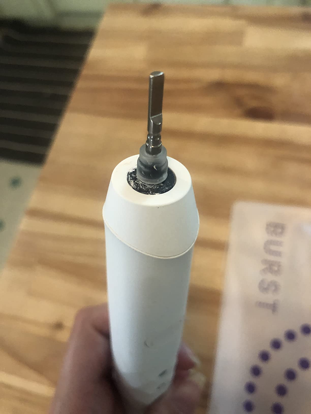 Burst Original Sonic Electric Toothbrush for Adults (White) | Soft Bristle customer photo 1