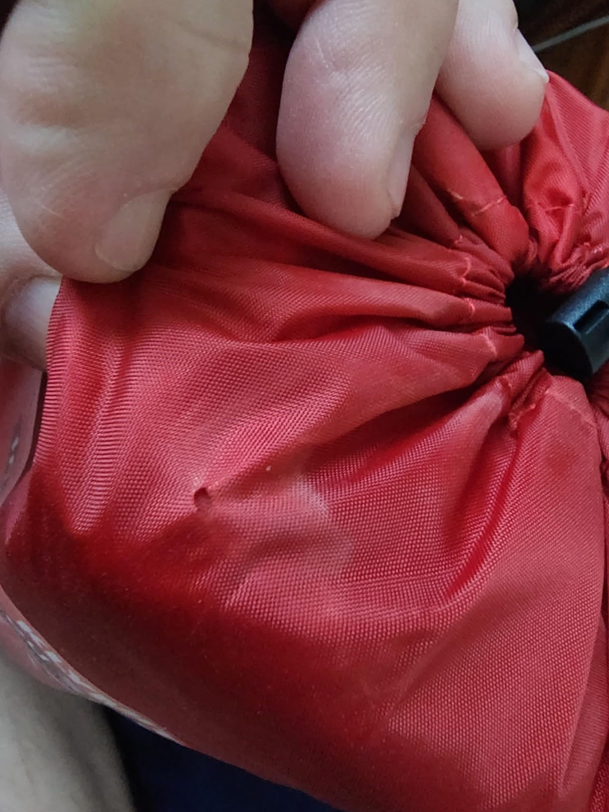 Klymit Insulated Static V Luxe Inflatable Sleeping Pad | Comfortable, Lightweight, Easy to Inflate Portable Air Bed Mattress for Camping, Backpacking and Hiking — Red customer photo 1