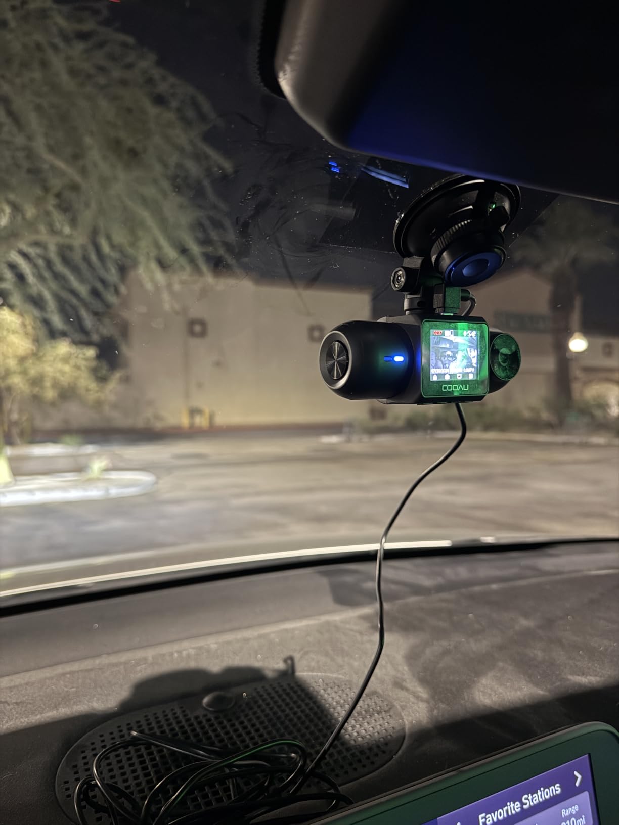 COOAU D30S 4K Dash Cam with GPS Wi-Fi, Front and Inside Dual 2.5K 1080P, Uber Car Camera with Infrared Night Vision, Supercapacitor, 4 IR LEDs, G-Sensor, Parking Mode, Loop Recording customer photo 1