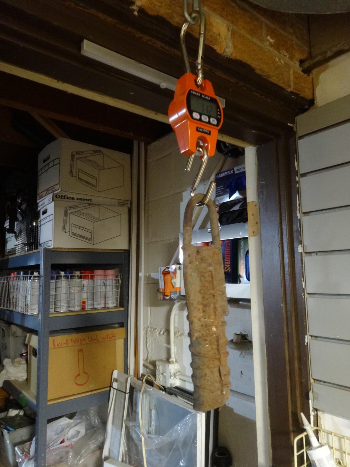 Fuzion Hanging Scale 660LB/300KG, Crane Scale with Snap-Fit Lifting Ring customer photo 2