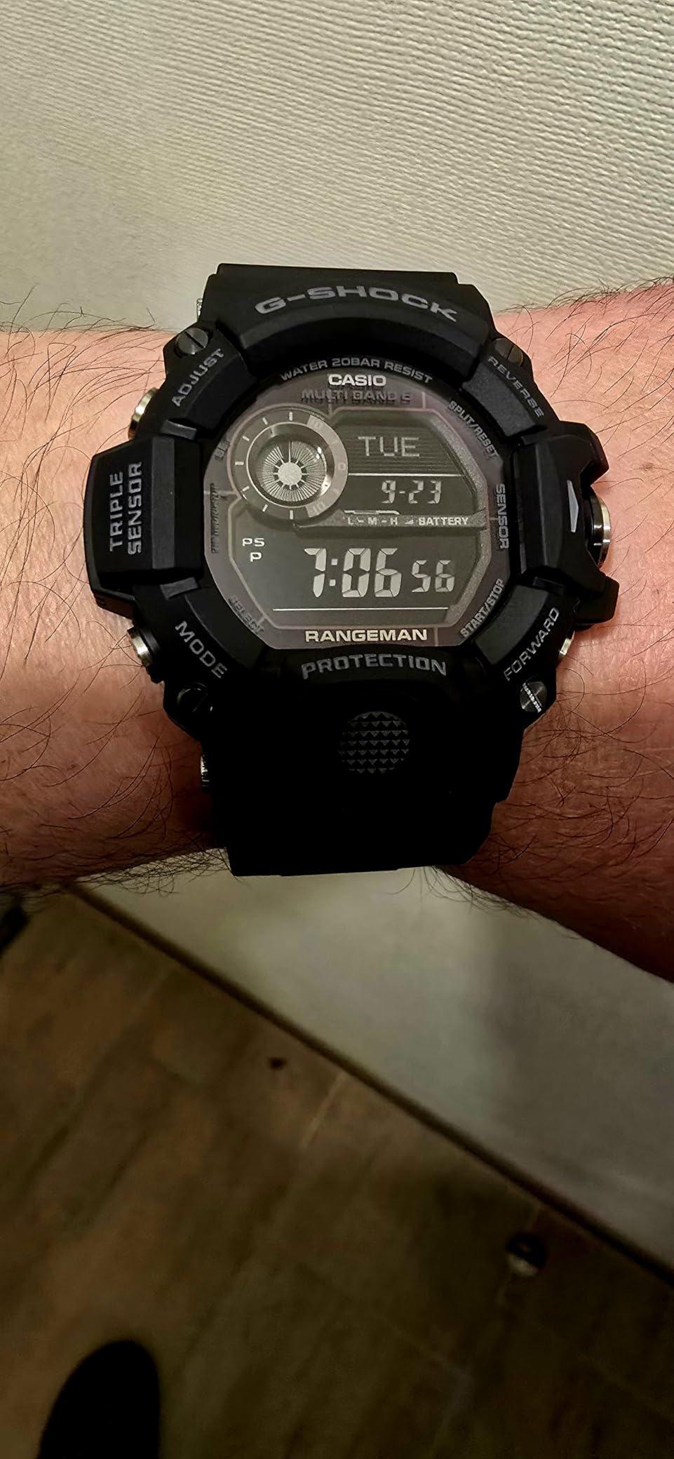 Casio G-Shock Men's GW9400-1B Digital Watch Black customer photo 1