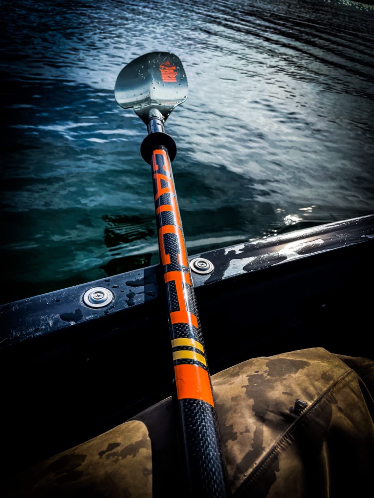 The Catch Kayak Paddle|Adjustable Fiberglass Shaft with Nylon Blades|Lightweight, Adjustable| Perfect for Kayak Fishing, 98.5 inch (250cm) - Arctic Blue - PS1973-00 customer photo 1