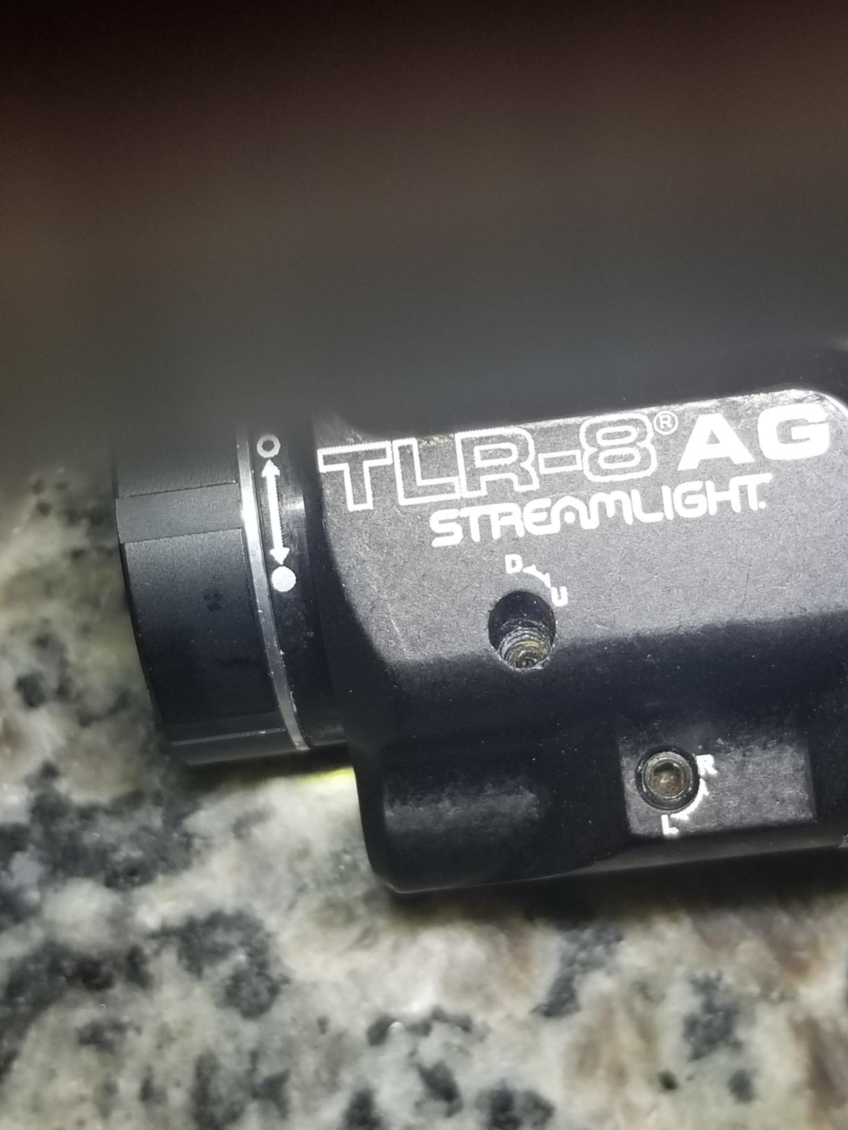 Streamlight 69434 TLR-8A G Flex 500-Lumen Low Profile Pistol Light with Integrated Green Aiming Laser for Select Handguns, Includes Rear Switches, Mounting Kit, and Keys, Black customer photo 1