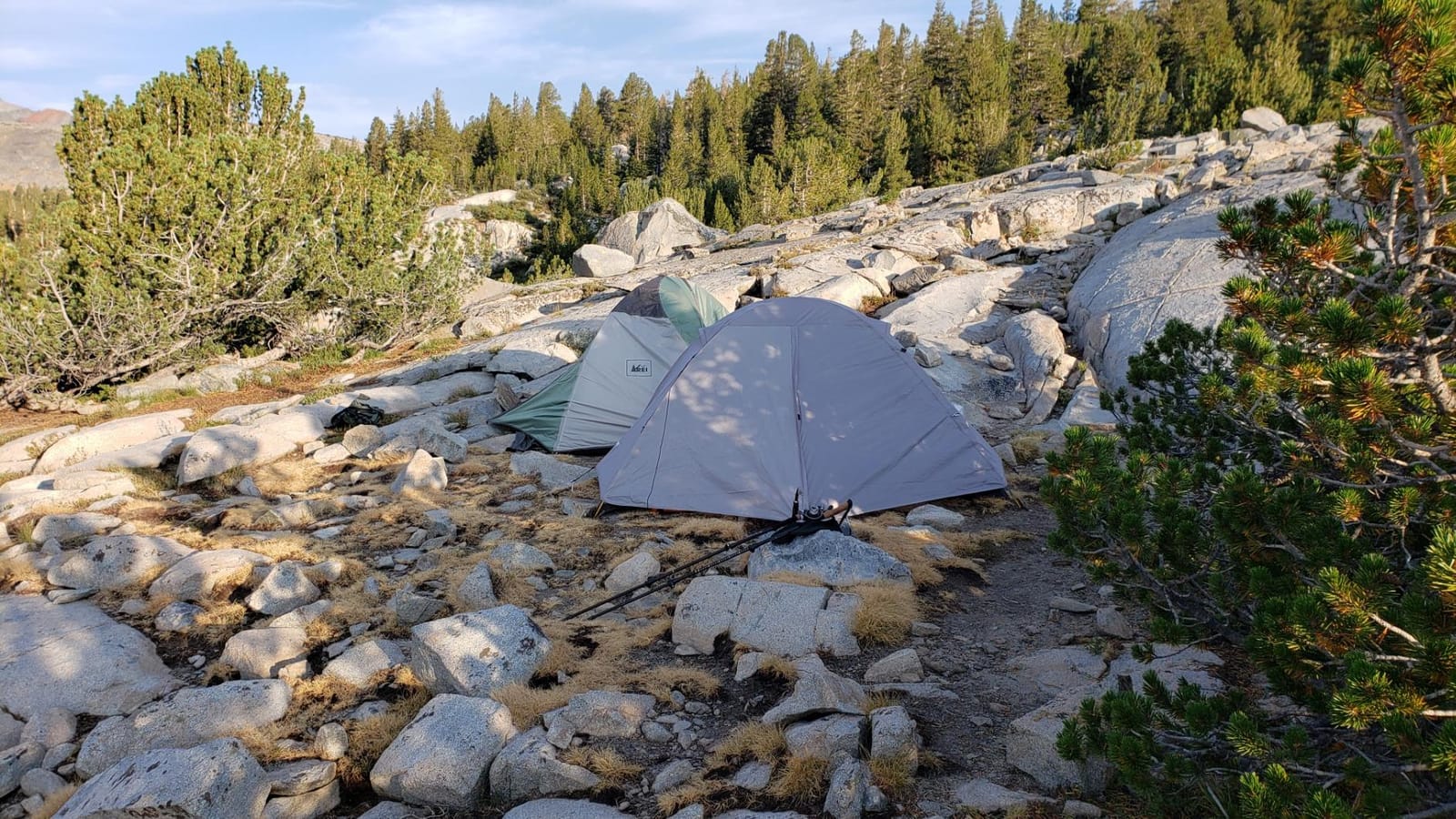 Bessport Camping Tent 1/2 Person Tent Waterproof Two Doors Backpacking Tent Easy Setup Lightweight for Outdoor, Hiking Mountaineering Travel customer photo 1