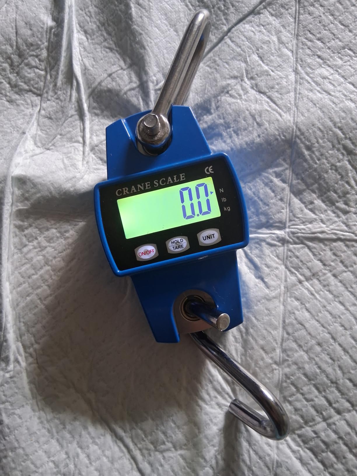 ROMECH 660lb Digital Hanging Scale, Aluminum Crane Scale with Hooks customer photo 1
