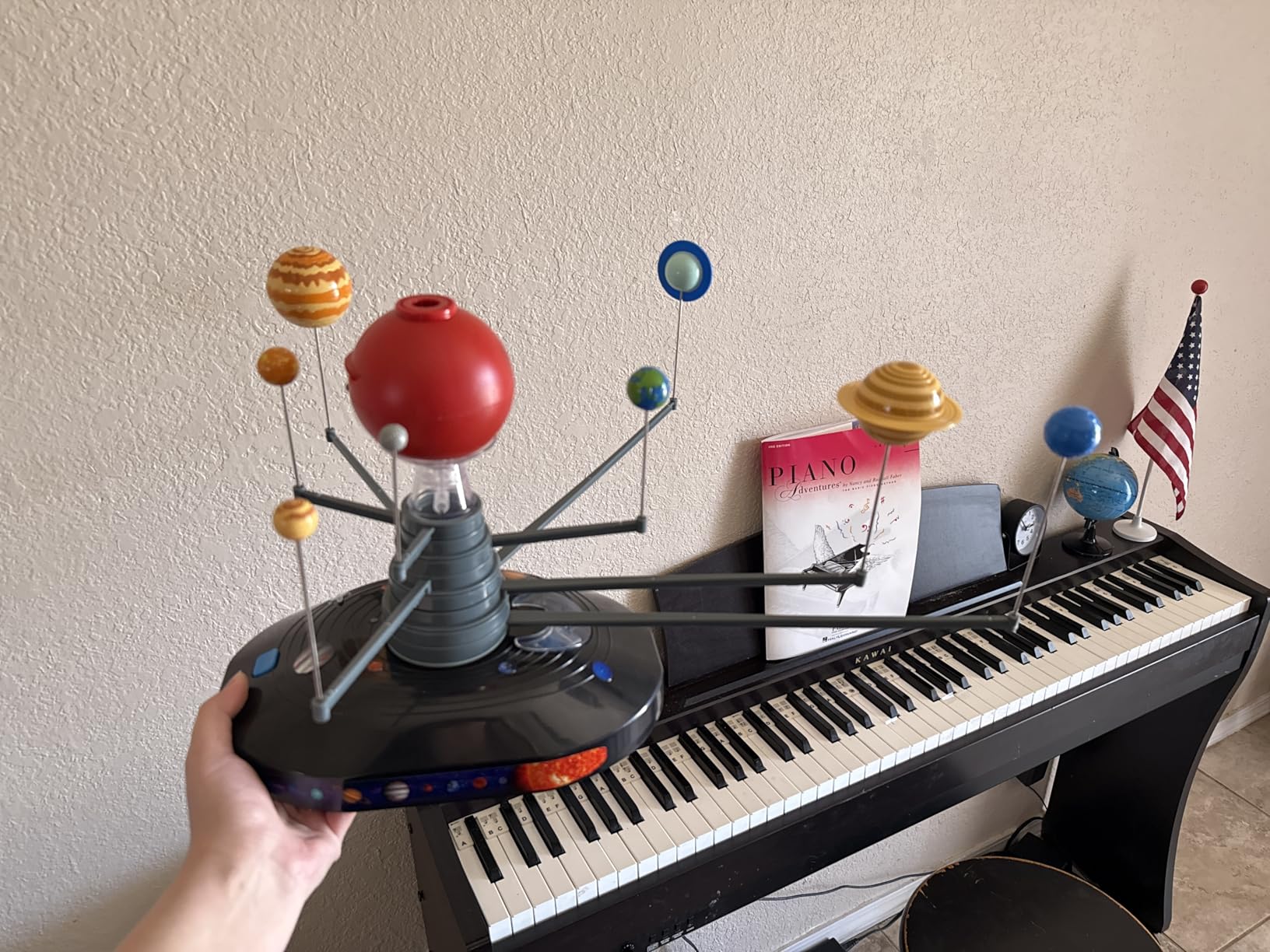 Playz Solar System Model kit for Kids, Planetarium Projector Planet Toys customer photo 1