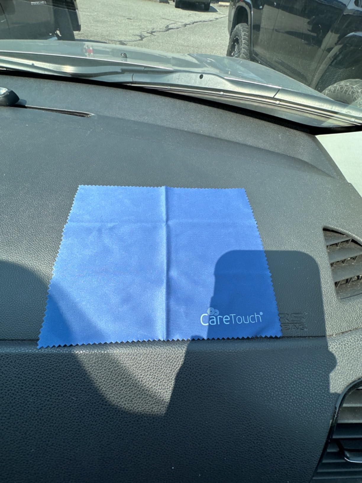 Care Touch Microfiber Glasses Cleaning Cloth 12 Pack (Navy) customer photo 2