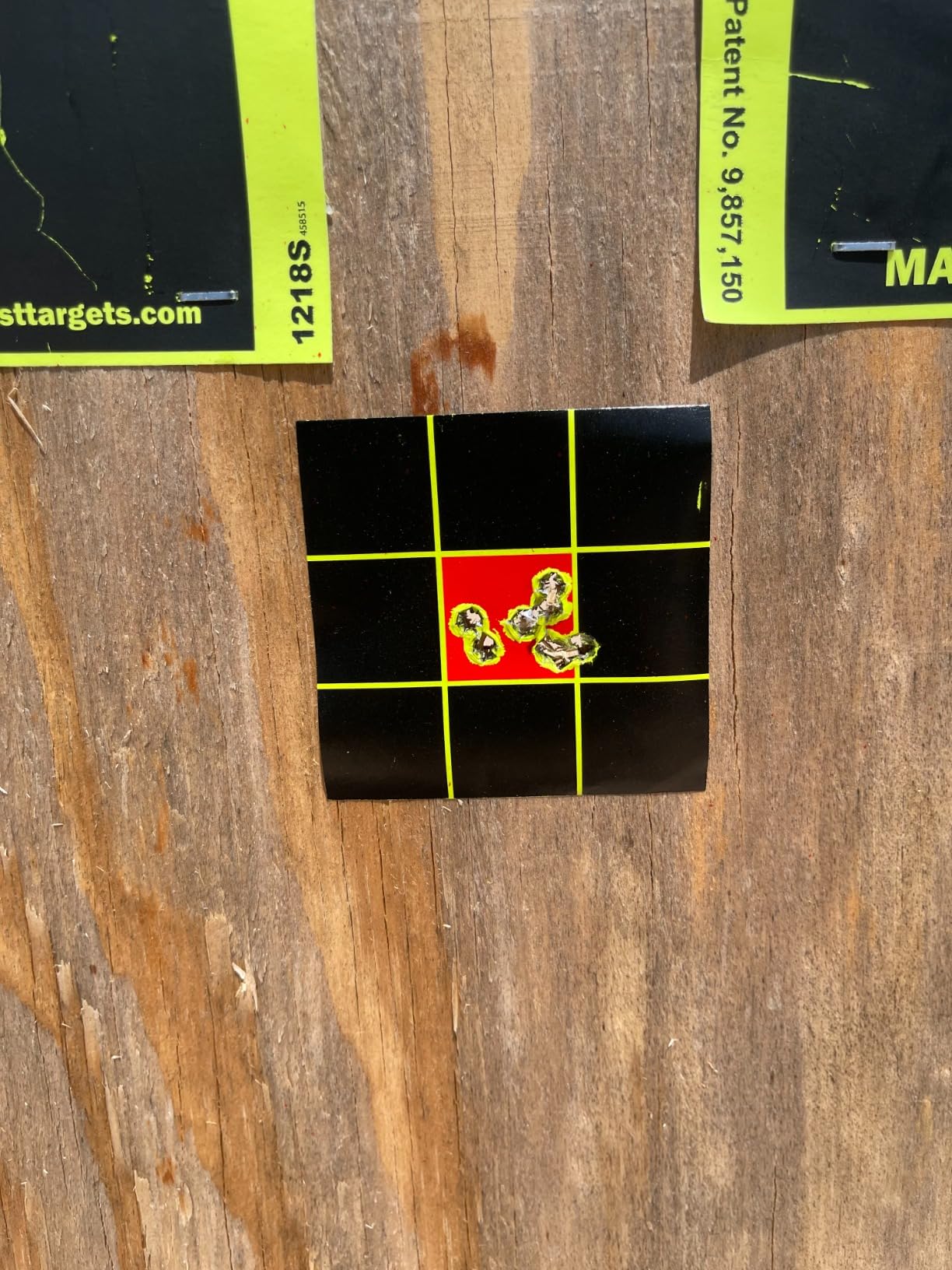 Splatter Shooting Targets 3 Inch Reactive Paper Target Stickers 250pcs Self Adhesive Target Roll for Indoor and Outdoor Range - BB Gun, Pellet Gun, Airsoft, Rifle customer photo 2