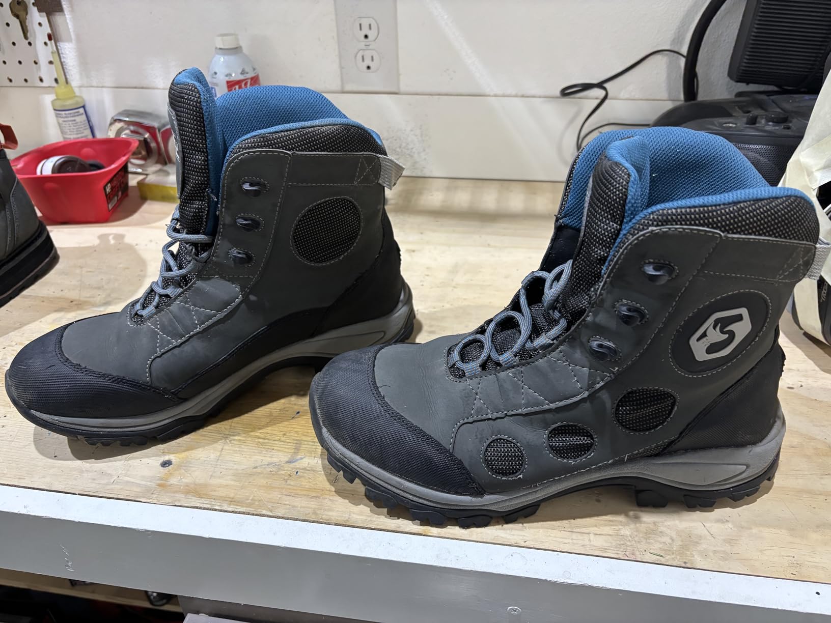 Foxelli Wading Boots – Lightweight Fly Fishing Boots for Men, Rubber Sole Wading Shoes customer photo 1