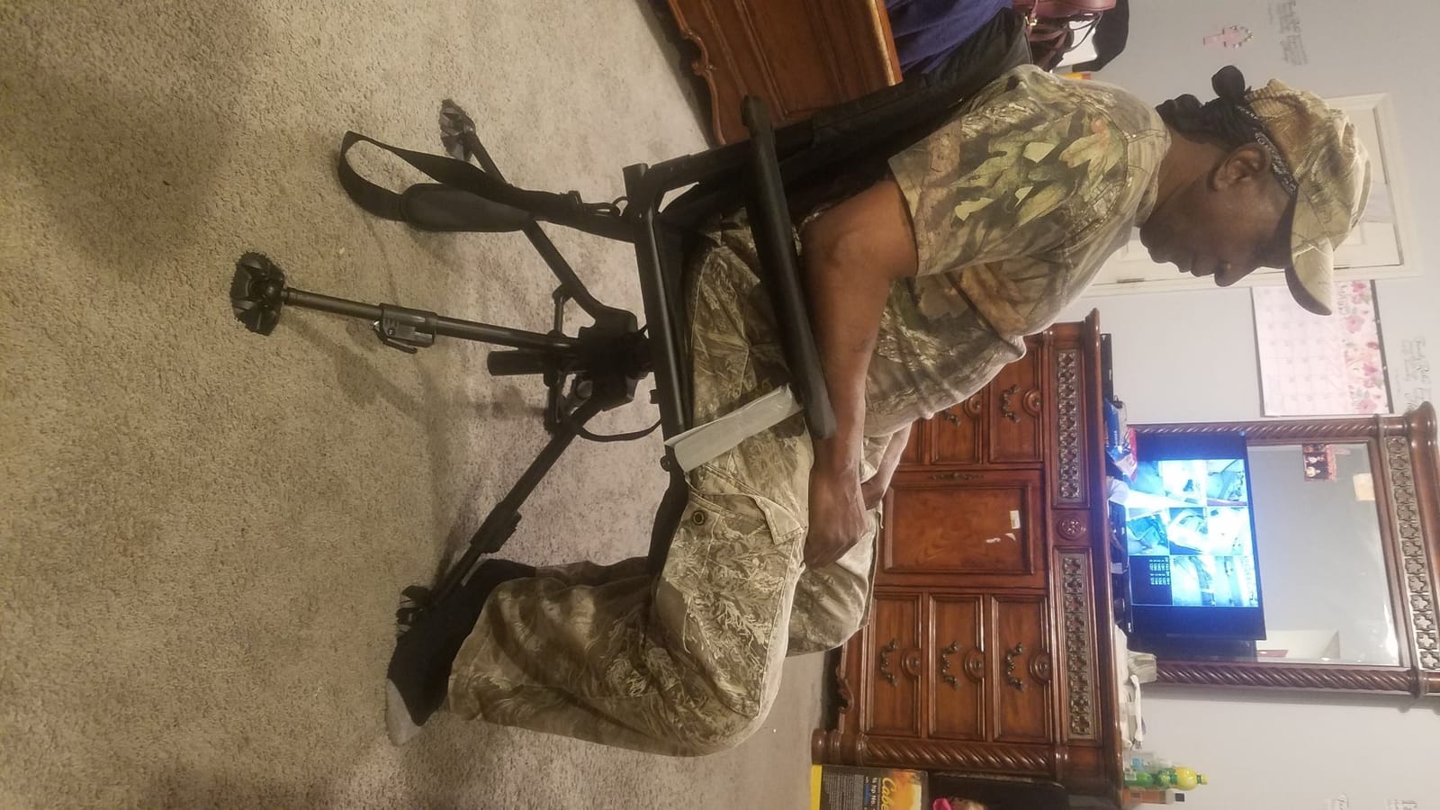 TIDEWE Hunting Chair with Seat Cover, 360° Silent Swivel Seat, Standard customer photo 1