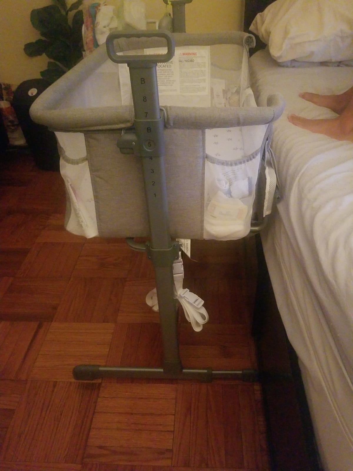Milliard Baby Bedside Bassinet Sleeper, Bassinet for Newborn with Plush Mattress, Mesh Breathable, Adjustable Side Sleeper Portable Crib for Infant customer photo 1