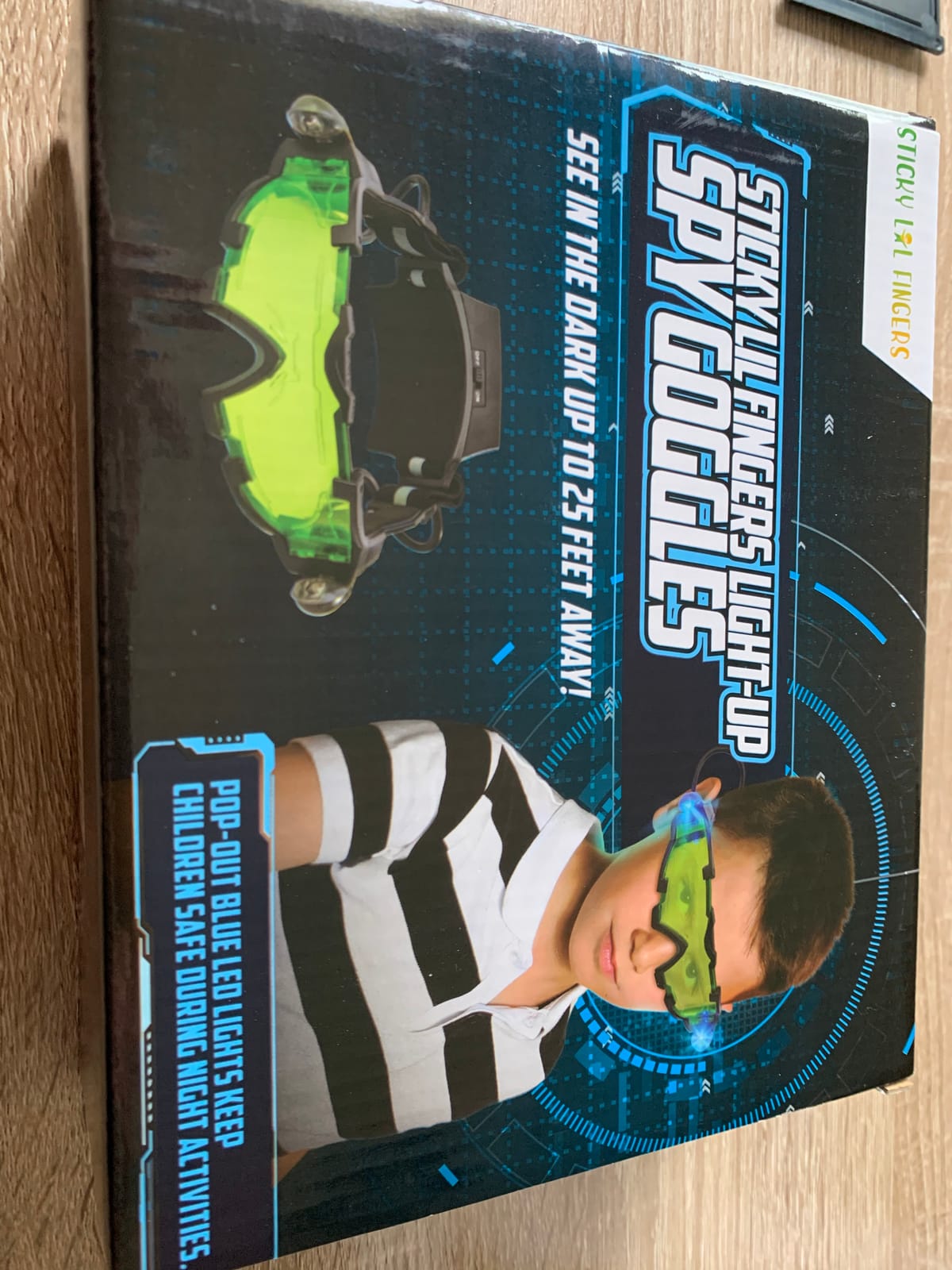 SLF Night Vision Goggles for Kids with Invisible Ink Pen Spy Kit, See in The Dark with Spy Gear, Write Secret Messages with Spy Gadgets, Perfect Spy Ninjas Mission Kit for Play, Spy Kit for Kids 8-12 customer photo 2
