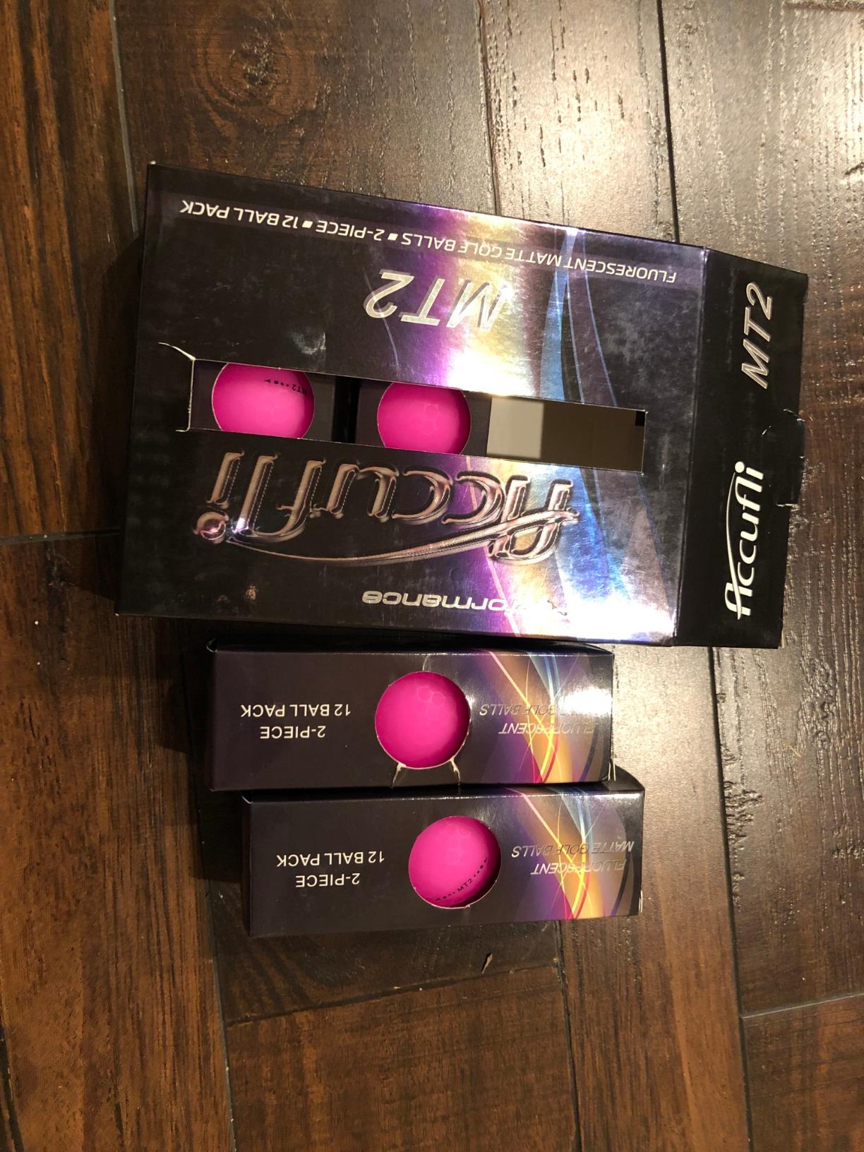 ACCUFLI Max Soft Matte Golf Balls customer photo 1