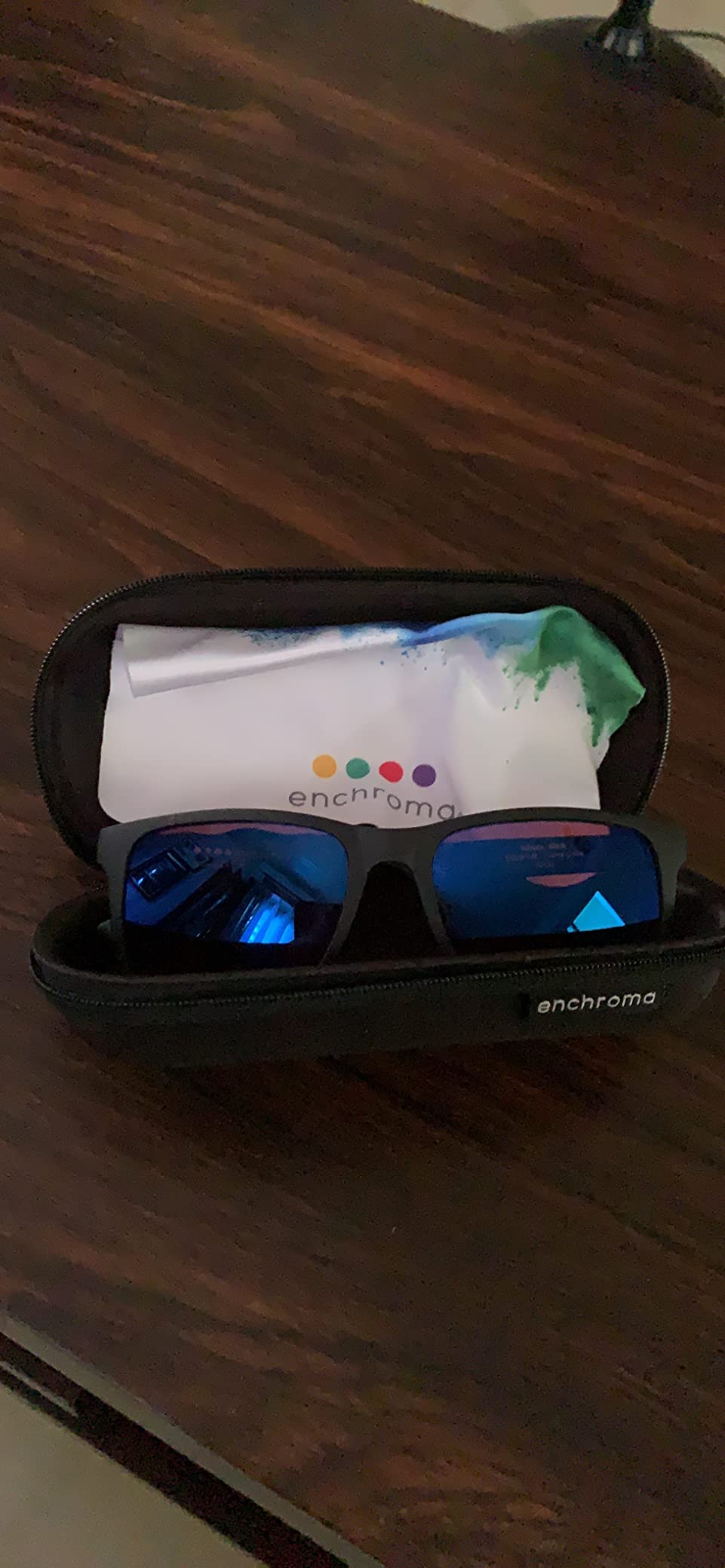 Enchroma Tilden Cx3 Sun Glasses for Color Blindness, UV Protection, Outdoor Color Correction customer photo 1