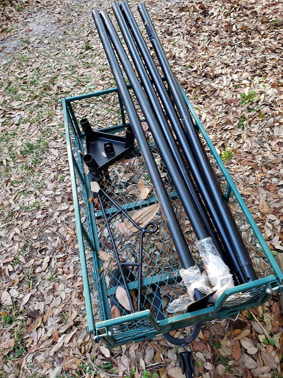 Kill Shot 9' Steel Tripod Game Hoist with Gambrel & 500 lbs. Capacity for Skinning, Cleaning or Moving Game, 3-Point Design for Quick Setup, Black customer photo 1