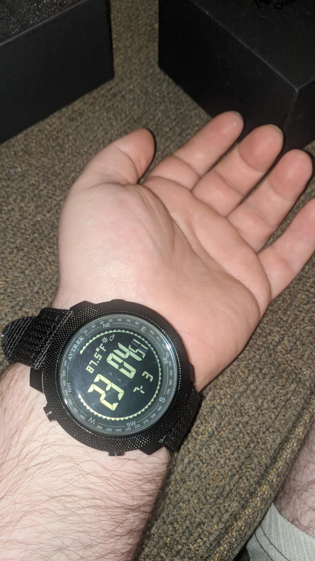 AVTREK Military Army Watch Altimeter Barometer Compass 50m Waterproof-2106 customer photo 2