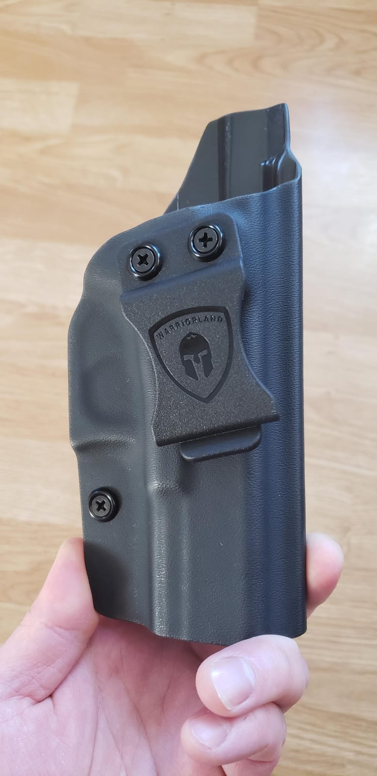 WARRIORLAND IWB Kydex Holster, Fits Glock 19/17 Gen3-6/ 19X/ 44/45 | Also Fits G23/G32 Gen3-4 & Ruger RXM & MR920 | Adj. Cant & Retention w/ Audible Lock, 1.5