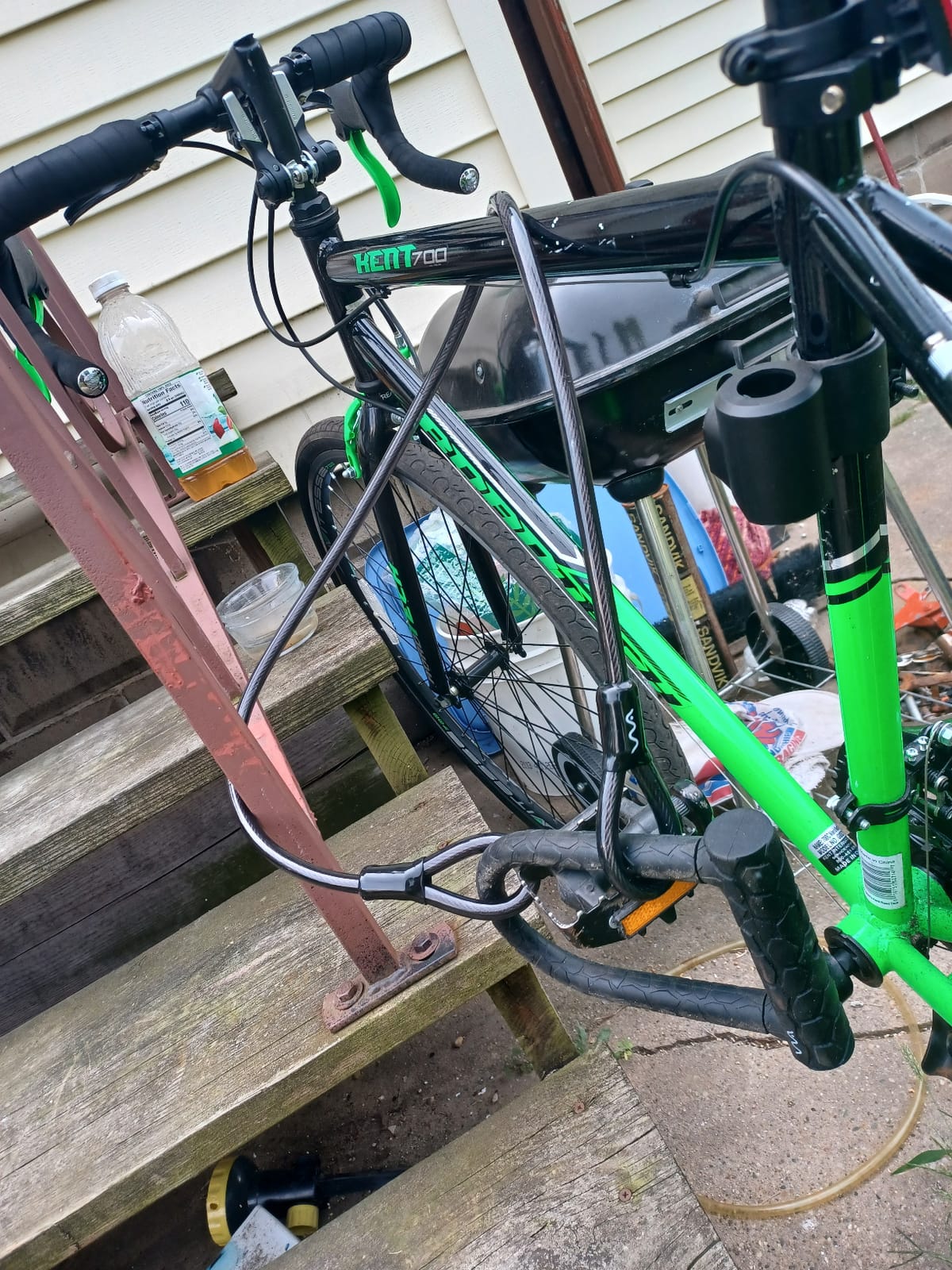 Bike Lock Heavy Duty Anti Theft, Long Shackle Bike U Lock with Keys, 4FT Security Cable and Mounting Bracket for Bicycle, Ebike, Scooter, Commuter Bike customer photo 1